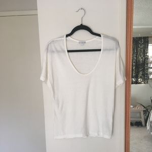 James Perse Scoop Neck Tee